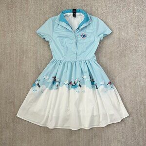 Disney Her Universe Airplane Mickey Mouse Retro Swing Dress XS